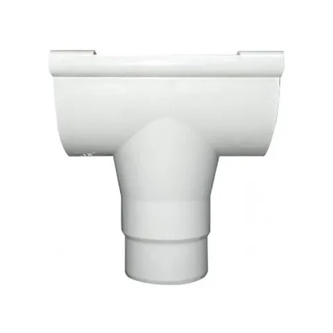 TEE DE BAJADA BLANCA 80/75 MM. 346002/64040