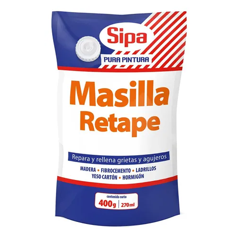 MASILLA RETAPE SIPA COLOR NEUTRO 400 G 46352418 1