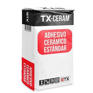 ADHESIVO CERAMICO ESTANDAR TX 25KG AC001-25