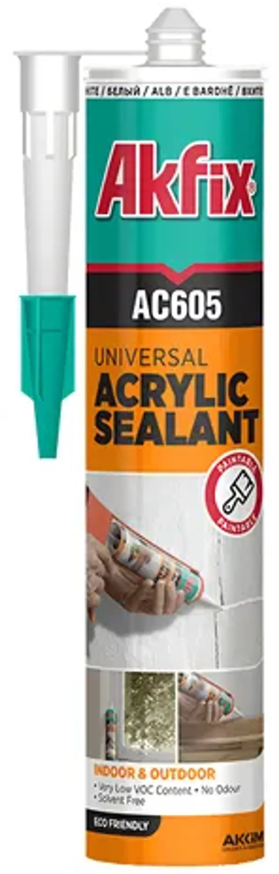 AKFIX AC605 SELLADOR ACR.PINTABLE 300 ML.14AVAC03 1