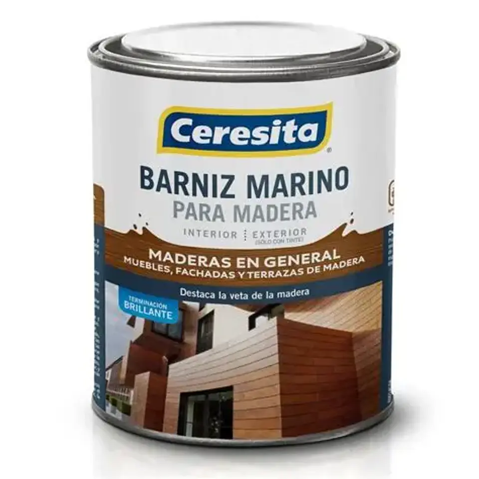 BARNIZ CERESITA CAOBA 1/4 GLN. 11227204 1