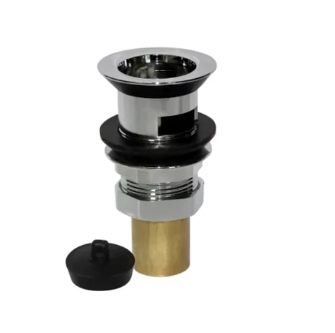 DESAGUE LAVATORIO 1.1/4" MET. C/REBALSE HOFFENS 61204