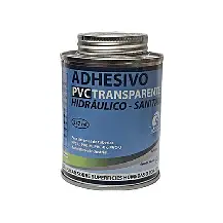 ADHESIVO PVC SIST. HIDRAULICOS 237CC. C/PINCEL TRANSP 1