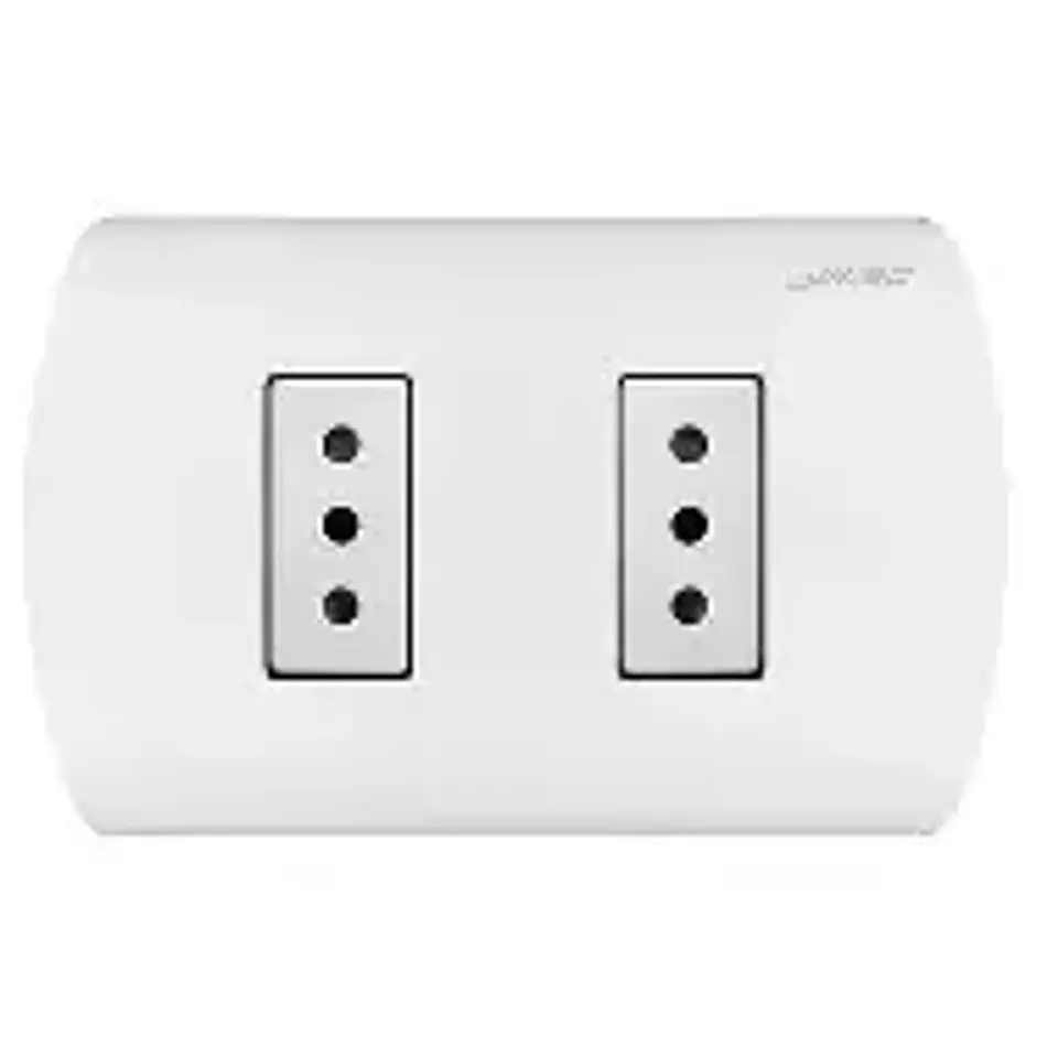 0200TA0502 ENCHUFE MEC EMB.DOBLE 10A.BLANCO 1