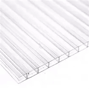 POLICARBONATO ALVEOLAR TRANSP.2.10X5.80MT.4MM.PA214201