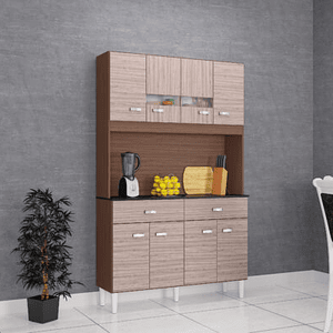 MUEBLE COCINA BARBARA CAPUCCINO 2 CAJ. 219513