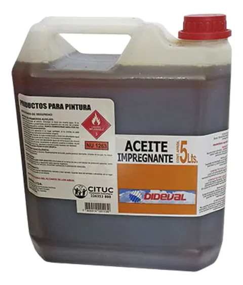 ACEITE LINAZA IMPREGNANTE DIDEVAL 5 LTS.