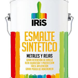 ESMALTE SINTETICO FAST/IRIS NEGRO 1/4 GLN.