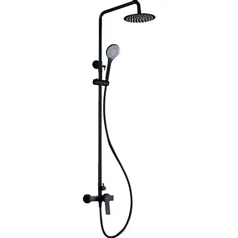 MONOMANDO DUCHA/COLUMNA STRETTO FARINA NEGRA MATTE 21ST4000030