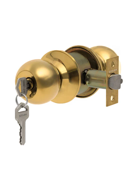 CERRADURA POMO STARK OFIC/DORMITORIO BRONCE SDP10-PB*