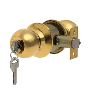 CERRADURA POMO STARK OFIC/DORMITORIO BRONCE SDP10-PB*