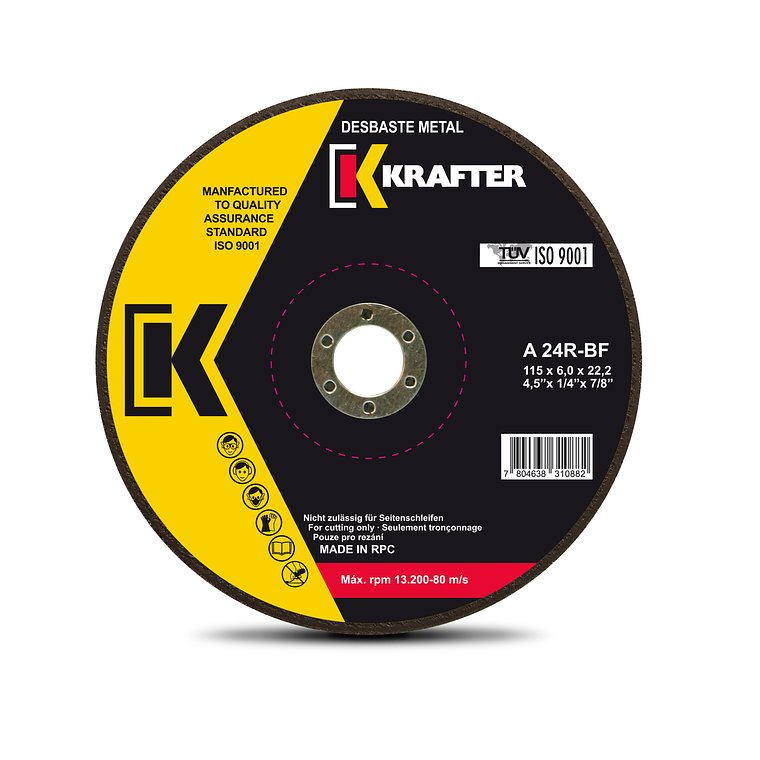 DISCO CORTE METAL KRAFTER 9