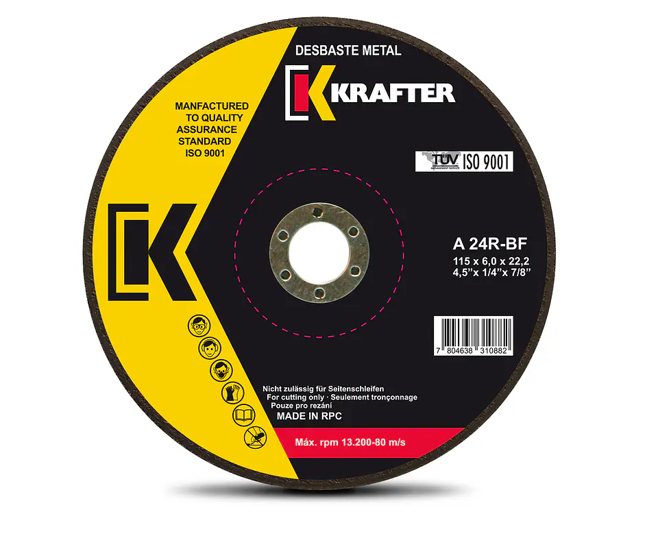 DISCO CORTE METAL KRAFTER 9