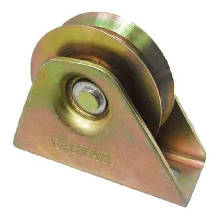 RUEDA PORTON C/BASE 2.1/2