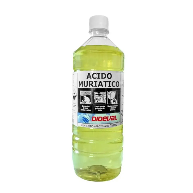 ACIDO MURIATICO DIDEVAL 1 LT. 1