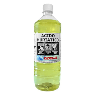 ACIDO MURIATICO DIDEVAL 1 LT.