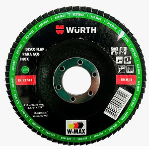 DISCO FLAP ACO WURTH 4.1/2