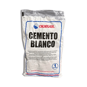 CEMENTO BLANCO DIDEVAL 1 KG.7805514000712