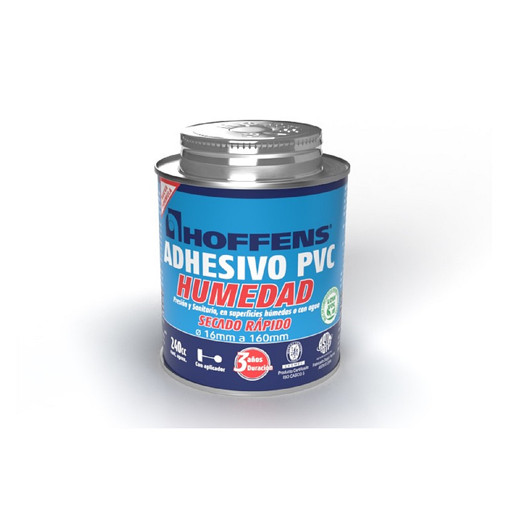 ADHESIVO PVC HOFFENS HUMEDAD LATA 240CC 50039 1