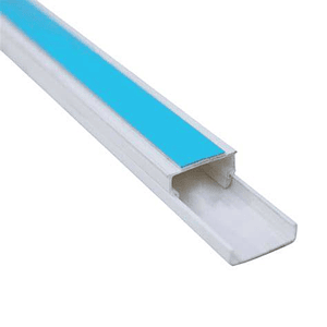 CANALETA ELECTRICA 20X10 BLANCA AUTOADHESIVO 500CP2502