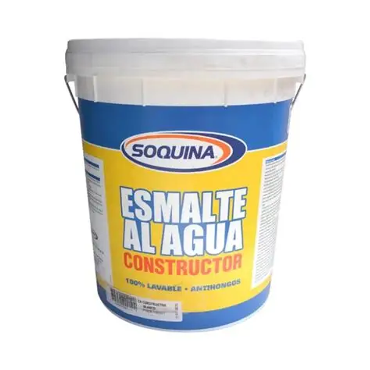 ESMALTE SOQUINA 1/4 GALON BLANCO 20007104 1