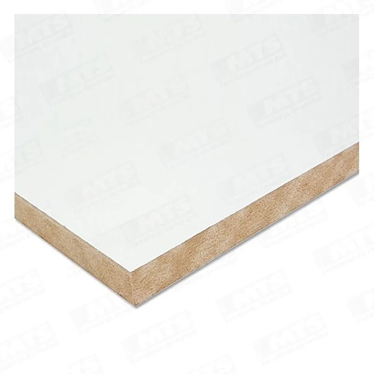 MELAMINA BLANCA 15 MM 1,83 X 2,50 MT. 1