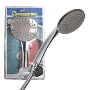 SET DUCHA GRAN DIAMETRO C/FLEX. Y SOPORTE HOFFENS 62541