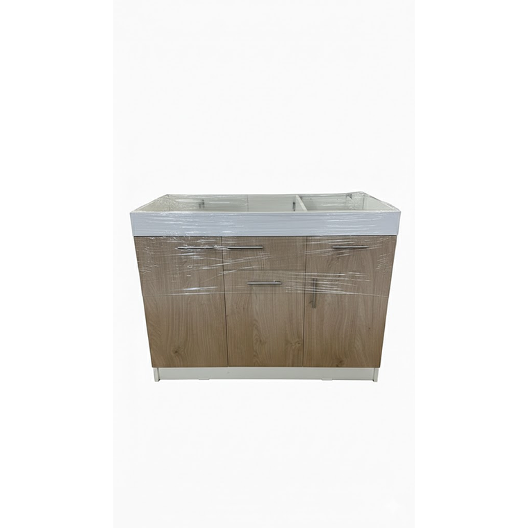 MUEBLE LAVAPLATO CAFE 100 DER 90CM 3P/1C (iM100-SD90) 1