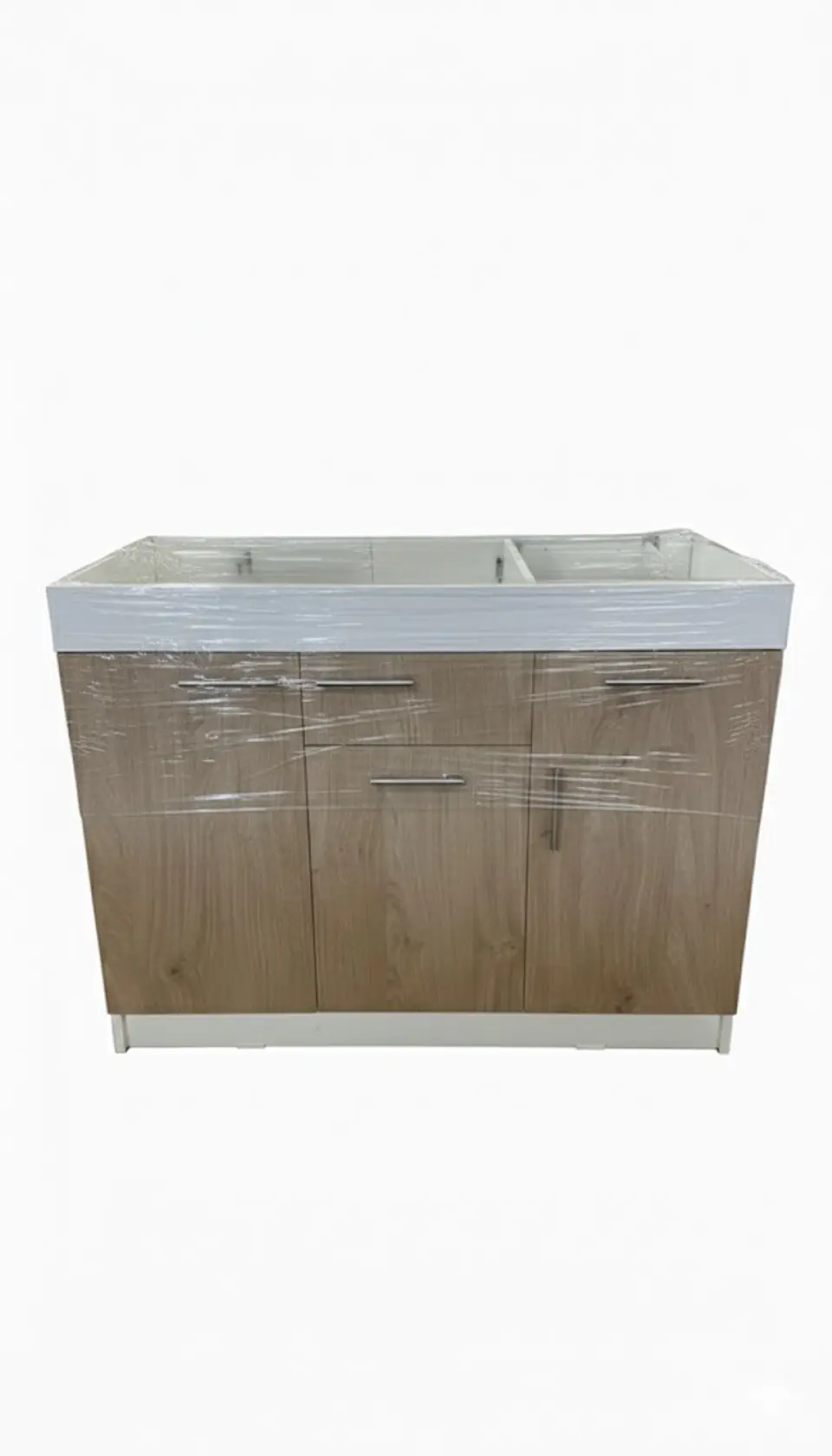 MUEBLE LAVAPLATO CAFE 100 DER 90CM 3P/1C (iM100-SD90) 1