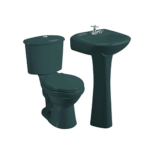 SALA BAÑO FANALOZA EDESA/EVOLUTION VERDE TEAL 30 CM