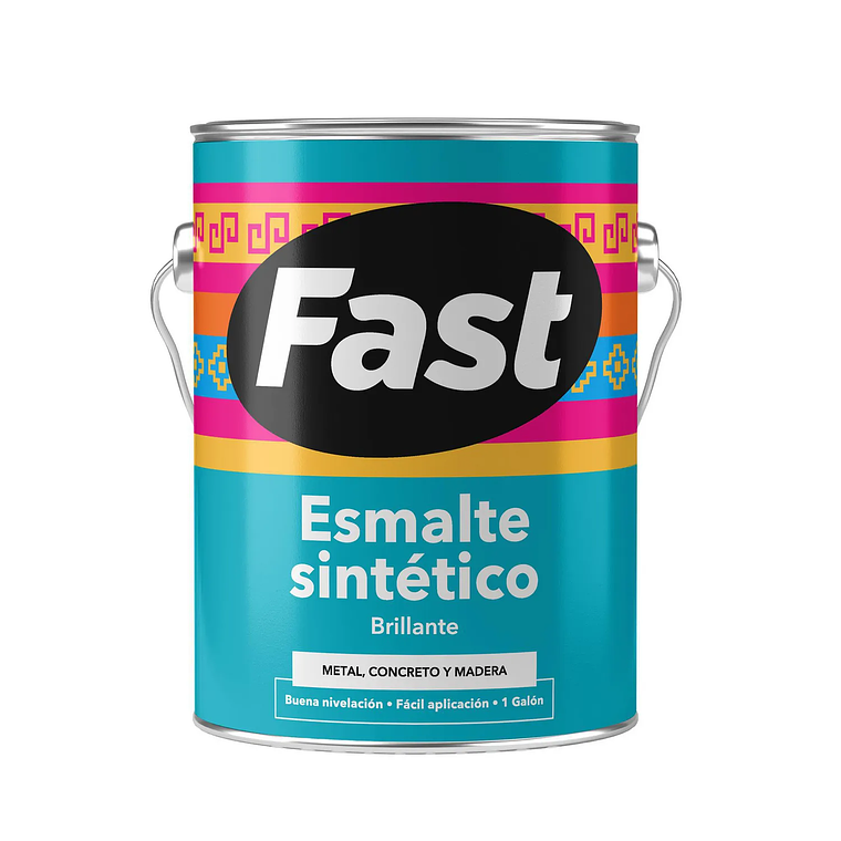 ESMALTE SINTETICO FAST/IRIS NEGRO 1 GLN. 1