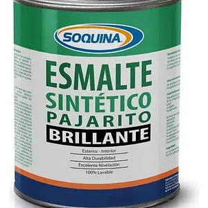 ESMALTE SOQUINA 1/4 GALON AMARILLO REY 20007604