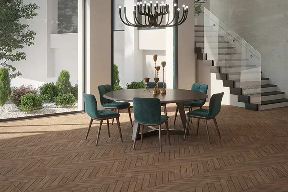 CORDILLERA 60X60 MADERA TARSIA NUEZ 1A (1.44-4) 2