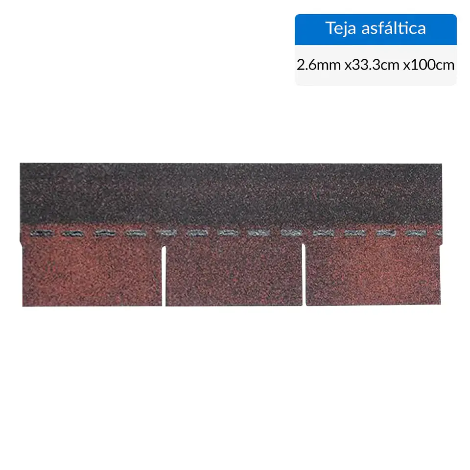 TEJA ASFALTICA BOLKOW ROJO CC (3.1MT2) 9047735 1