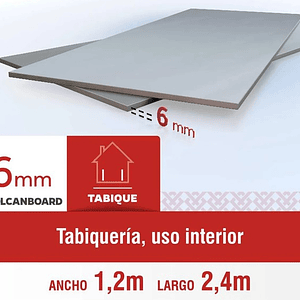 SUPERBOARD 6.0MM. 1.20X2.40MT.(80) 044192