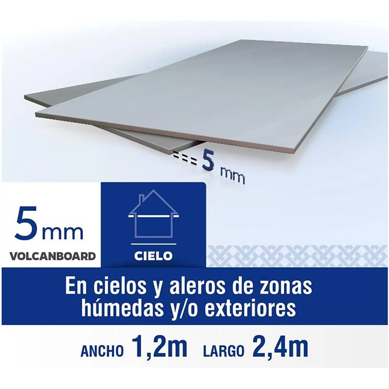 SUPERBOARD 5.0MM. 1.20X2.40MT.(80) 044191 1