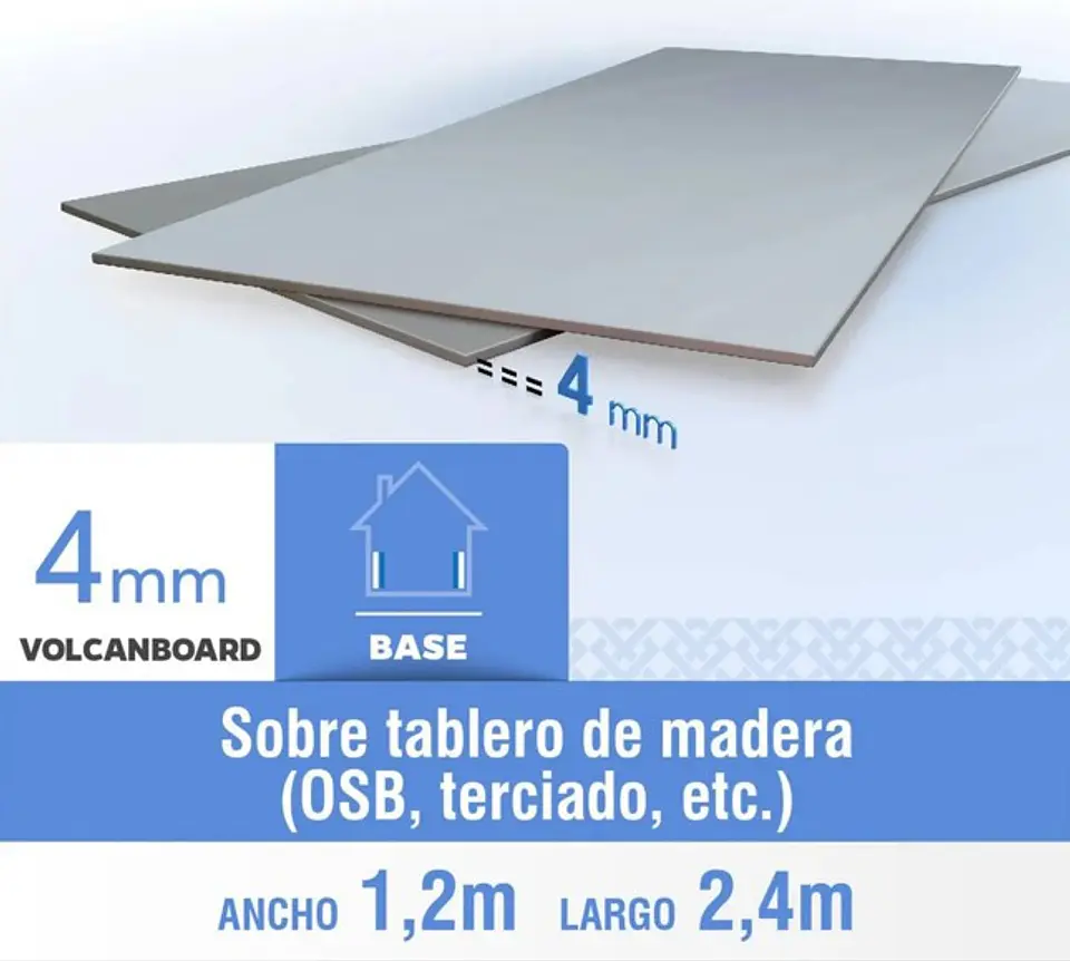 SUPERBOARD 4,0 MM. 1,20 X 2,40  (100) 1