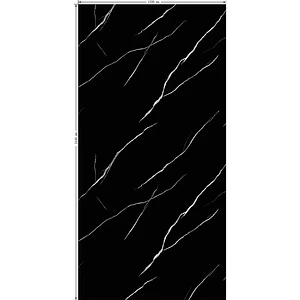 REVESTIMIENTO PVC CARRARA BLACK 1,22X2,44 MT 250888