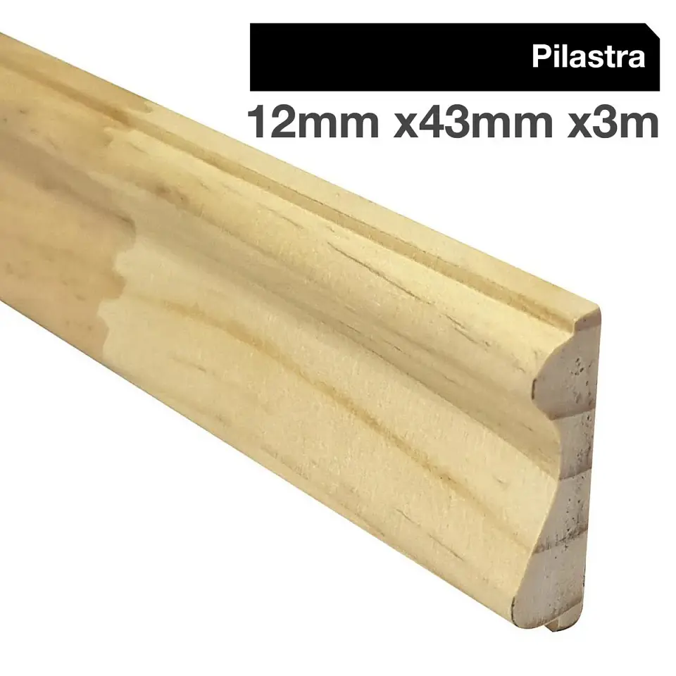 GUARDAPOLVO PILASTRA 13 X 43 X 3,0 MT.739227/25614/047715 1