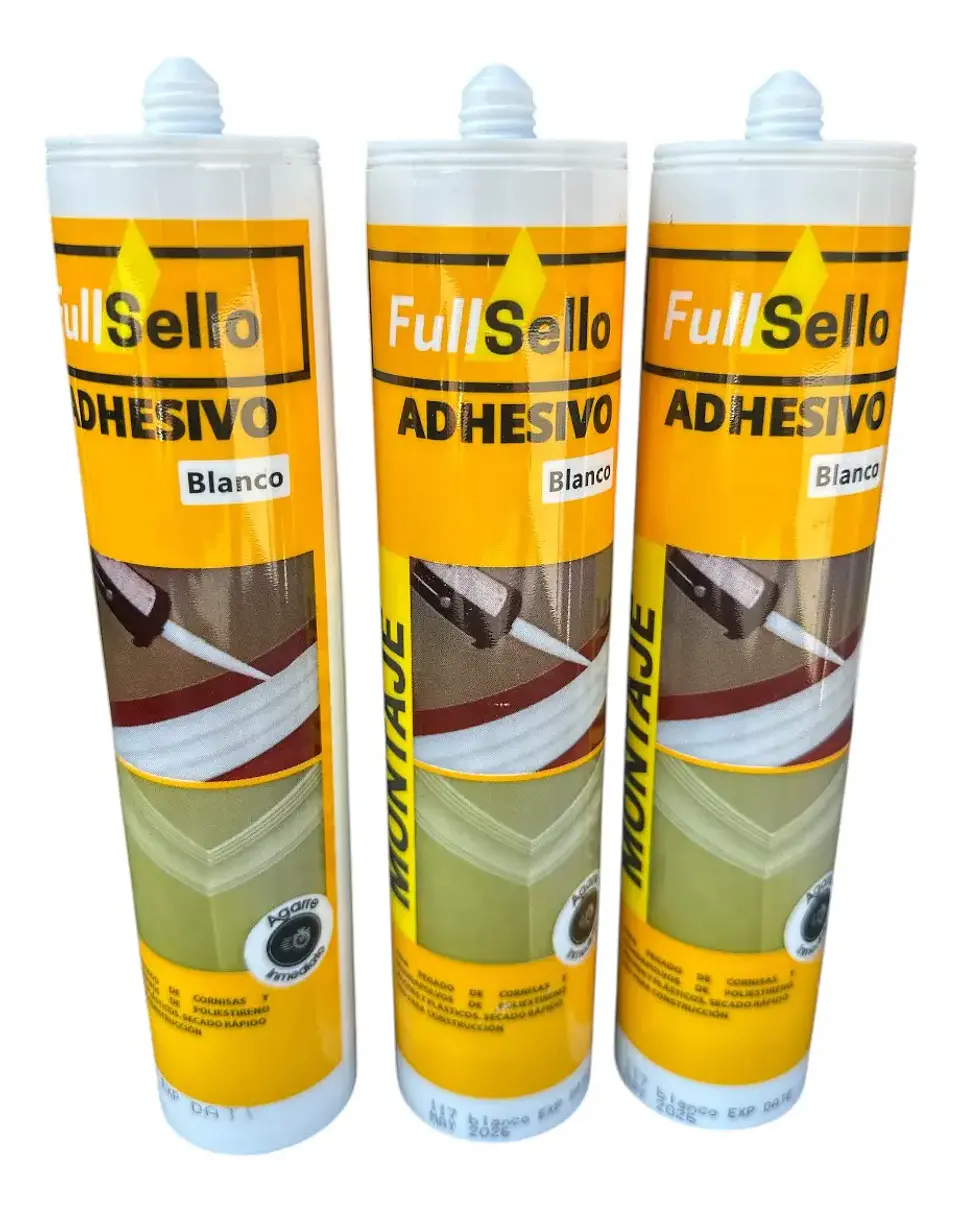 ADHESIVO MONTAJE HFULL/FULLSELLO BLANCO 280 ML. 9002311 1