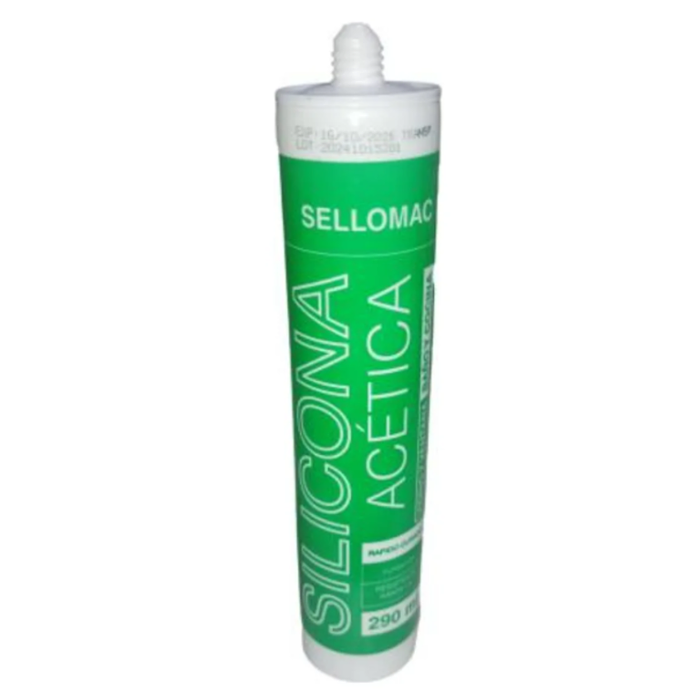 SILICONA SELLOMAC ACETICA TRANSPARENTE 290ML 1