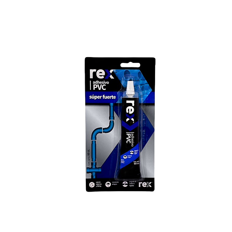 ADHESIVO PVC REX 60 CC.30324 1