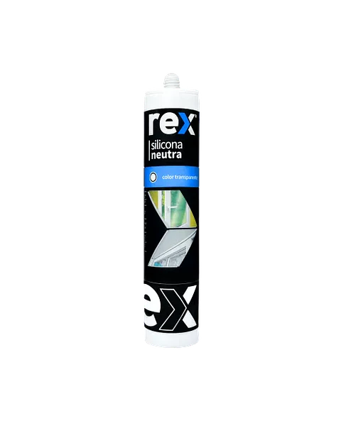 SILICONA REX ACETICA TRANSPARENTE 300 ML.30306