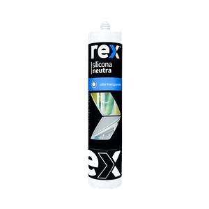 SILICONA REX ACETICA TRANSPARENTE 300 ML.30306
