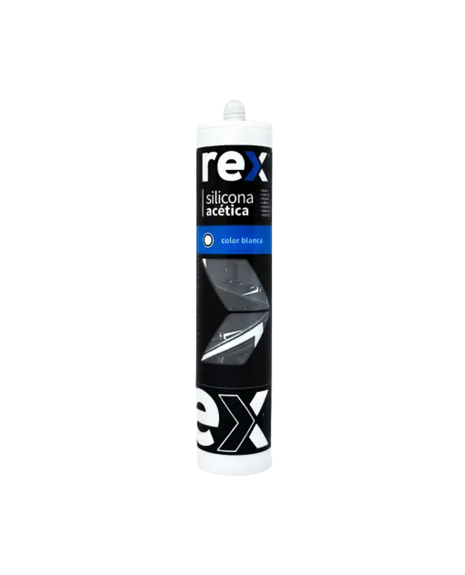 SILICONA REX ACETICA BLANCA 300ML. 30307 1