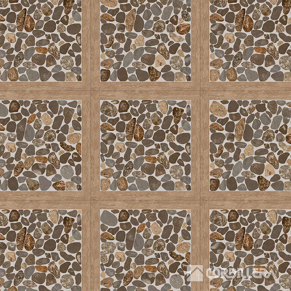 CORDILLERA 45X45 WOODRIVER GRIS (2.08-10) CC 1