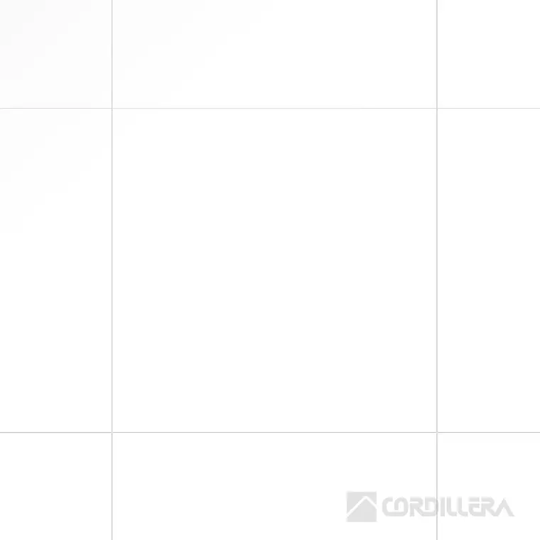Cerámica Cordillera Liso Blanco 36x36 cm · Caja 2,07 m² 1