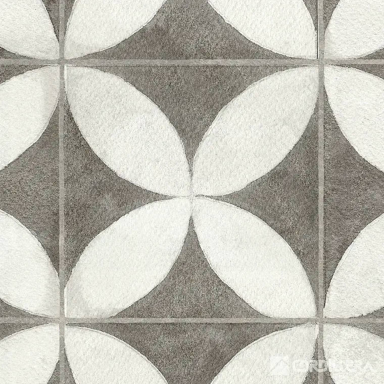 CORDILLERA 45,3X45,3 FLOWER FIT WHITE (2,25-11) 1
