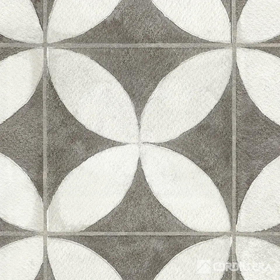 CORDILLERA 45,3X45,3 FLOWER FIT WHITE (2,25-11) 1