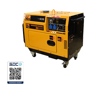 GENERADOR SDS DIESEL 5.6KW.220V.SDG6500S 036814